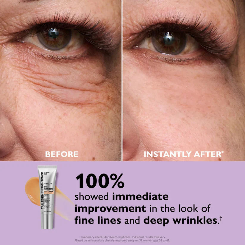 🌸 Final 3 Hours: 60%OFF🔥 Instant Eye Tightener Easy-Wear Formula With Brush Free!